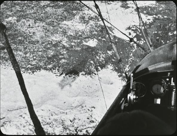 Battlefields seen from an airship