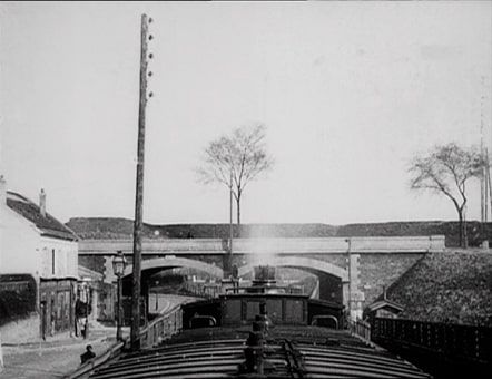 Panorama from Top of a Moving Train