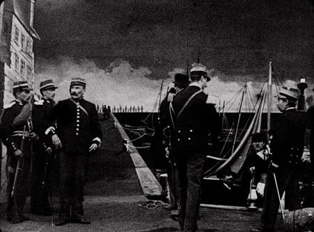 Landing of Dreyfus at Quiberon